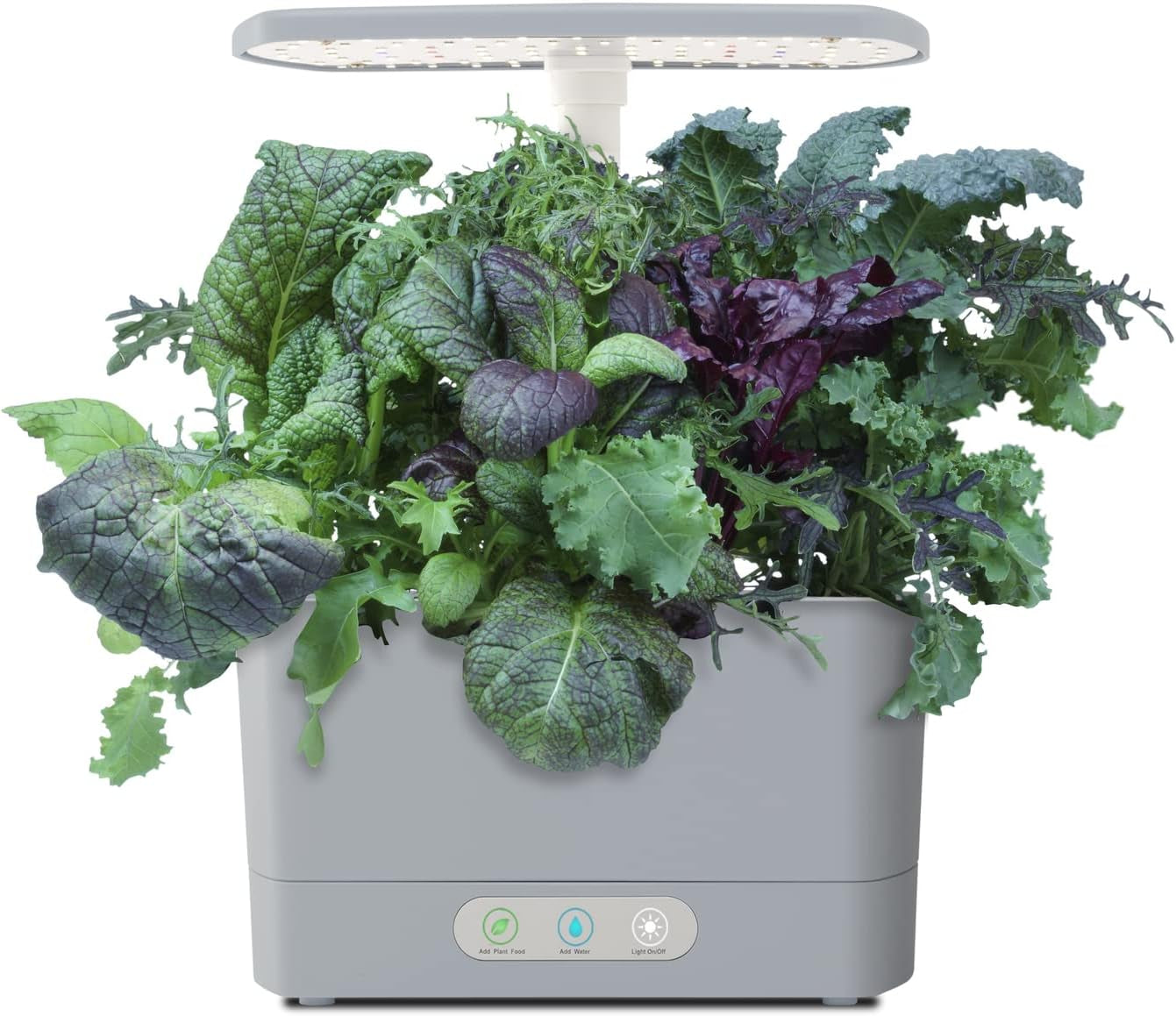 Harvest - Indoor Garden with LED Grow Light, Cool Gray