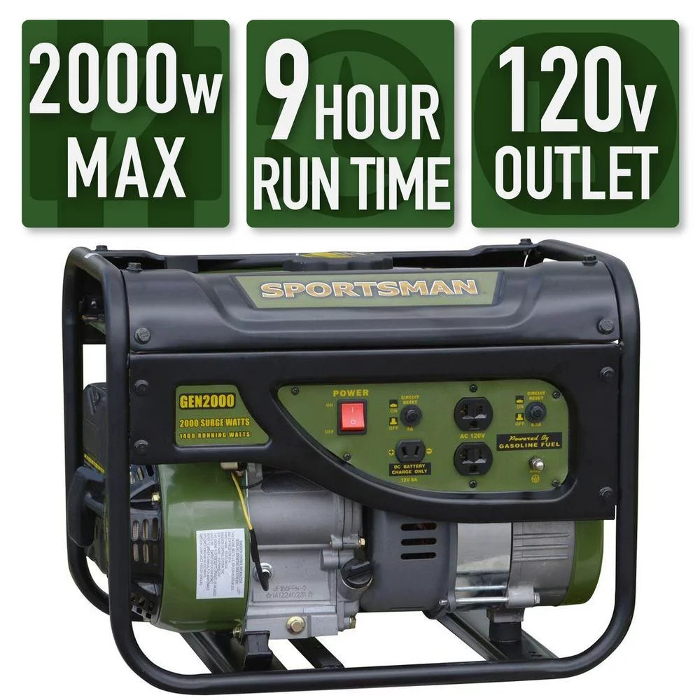 Gasoline 2000W Portable Generator