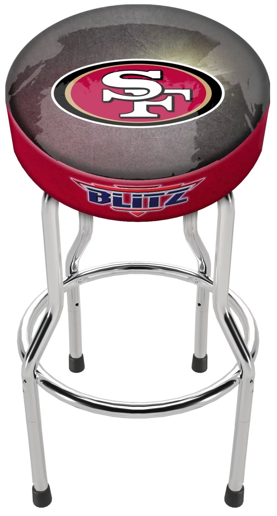 San Francisco 49Ers Adjustable NFL Blitz Team Pub Stool,