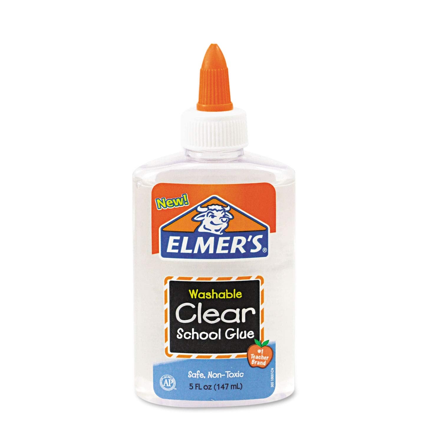 E305 School Glue Washble Clear, 5 Oz, Clear