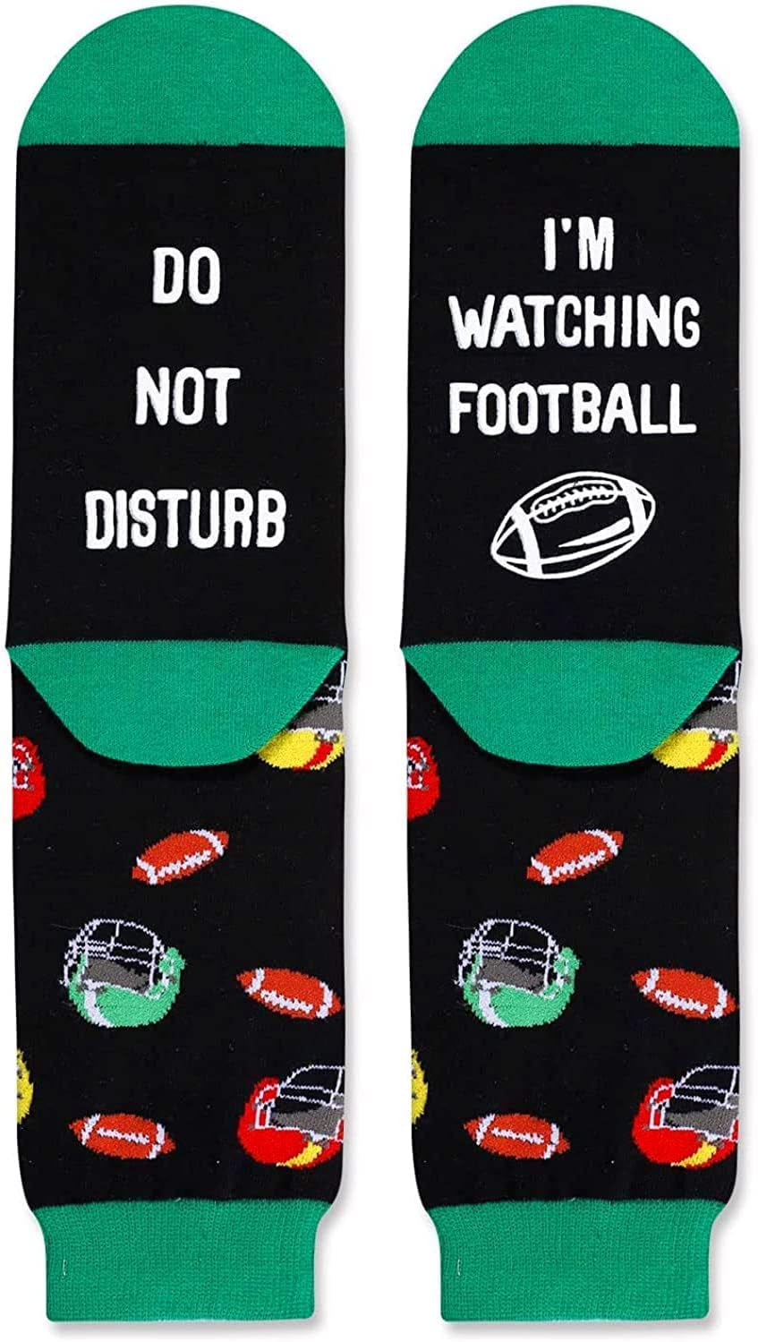 Sports Gifts for Men Women - Baseball Basketball Football Soccer Gifts, Movie Car Racing Gaming Socks