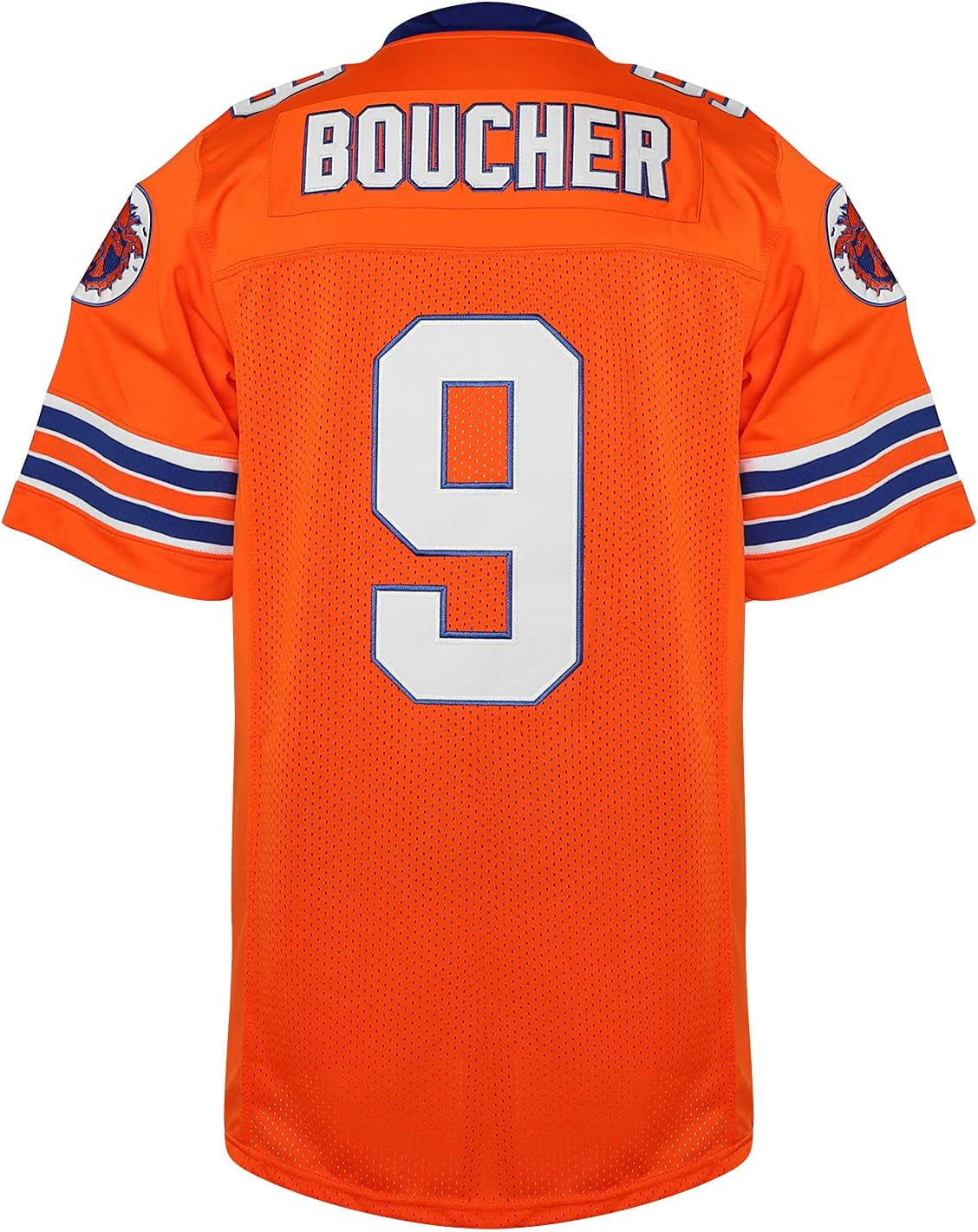 The Waterboy #9 Bobby Boucher Adam Sandler 50Th Anniversary Movie Mud Dogs Bourbon Bowl Football Jersey