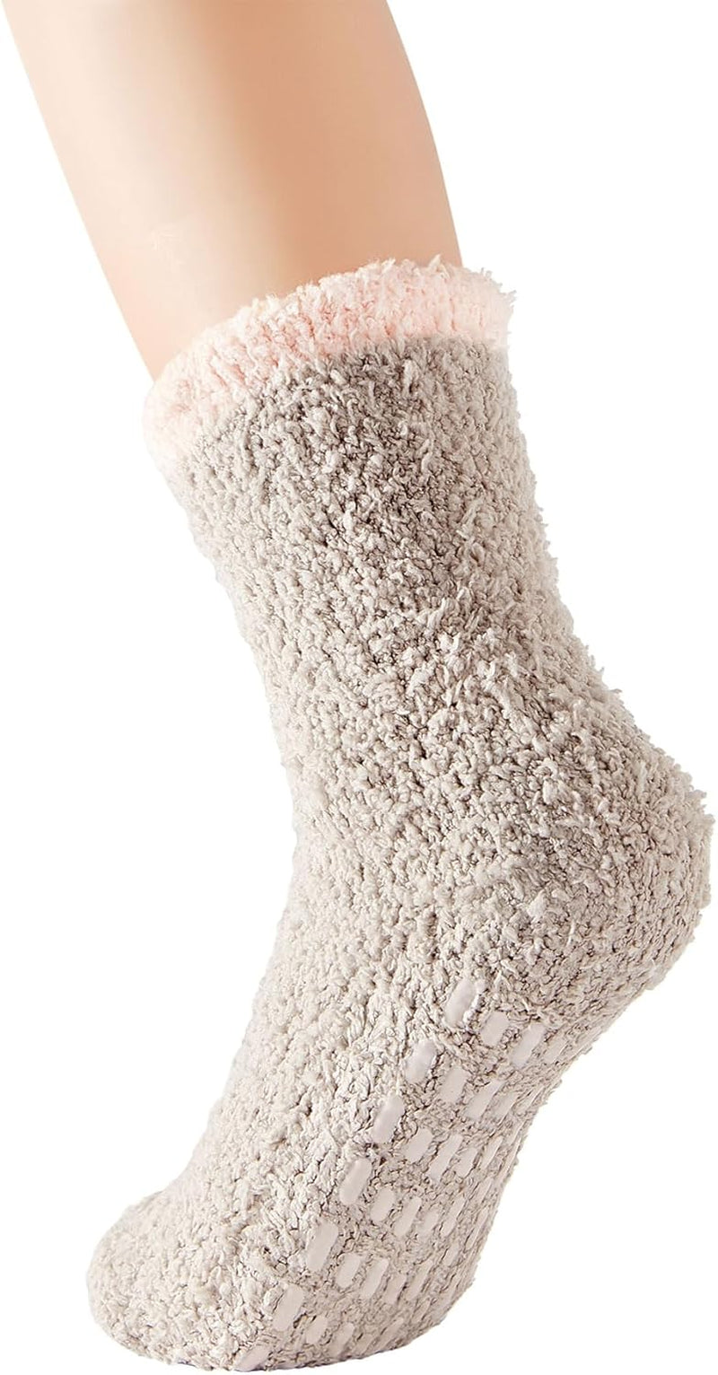 Womens Fuzzy Socks Warm Slipper Socks Winter Fluffy Socks Cozy Fuzzy Socks Athletic Fleece Socks Cute Crew Socks